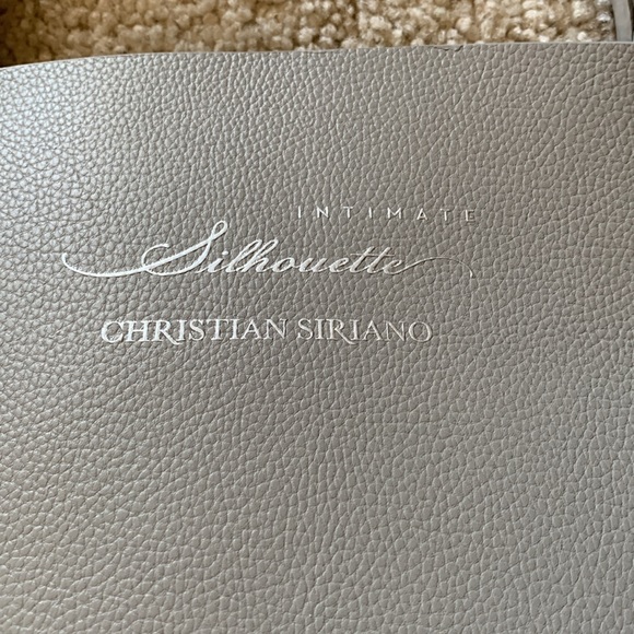 Christian Siriano Intimate Silhouette Gray Tote/Shoulder Bag - Picture 3 of 17